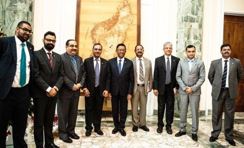 La Pr&eacute;sidence de Madagascar re&ccedil;oit la Confederation Of India Industry (CII)