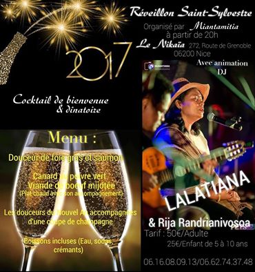 LALATIANA R&eacute;v&eacute;illon 2017 &agrave; NICE