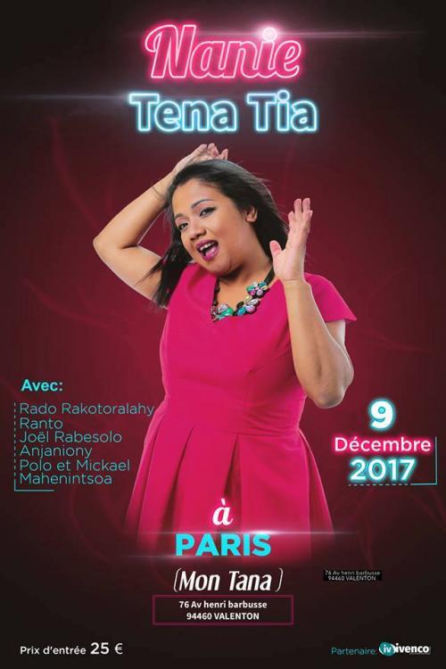 Nanie &agrave; Paris 09/12/2017