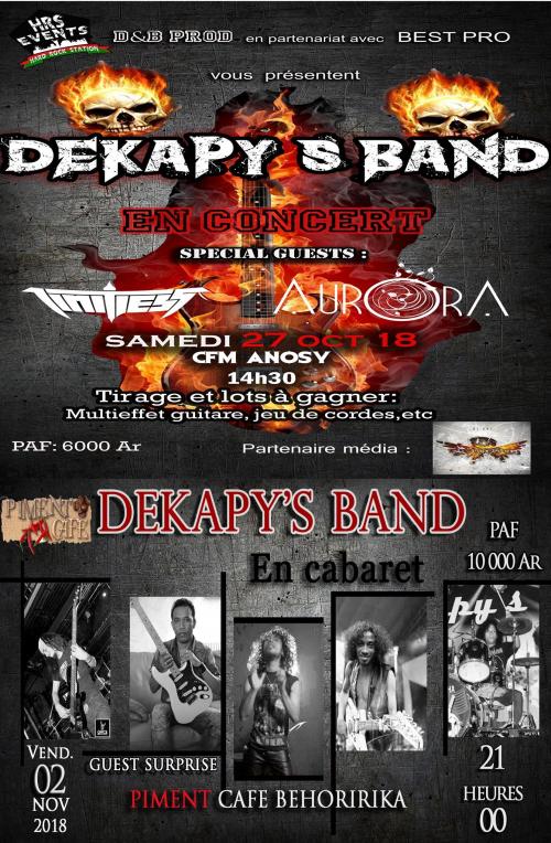 DEKAPY'S BAND en concert